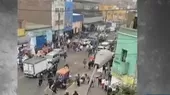 La Victoria: enfrentamientos entre fiscalizadores y comerciantes informales  - Noticias de enfrentamiento