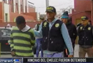 La Victoria: hinchas de Emelec son detenidos tras robar tienda 