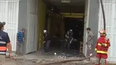 La Victoria: Bomberos controlan incendio en fábrica de telas - Noticias de bomberos