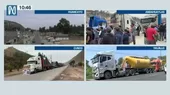 [VIDEO] Así se desarrolla el paro de transportistas de carga pesada - Noticias de cargo