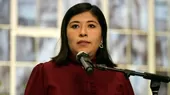 [VIDEO] Betssy Chávez cambió el silencio por la negación  - Noticias de inti-sotelo-camargo