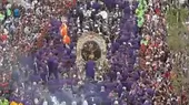 [VIDEO] Cientos de fieles visitan sagrada imagen del Señor de los Milagros - Noticias de milagros-cerron