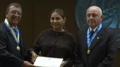 [VIDEO] Colegio de Periodistas del Perú otorgó distinción "Defensor de la Libertad de Prensa" - Noticias de christian-cueva