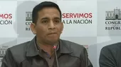 [VIDEO] Congresista Elvis Vergara cuestionó votación de Comisión de Ética - Noticias de comision-etica