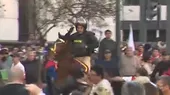 [VIDEO] Controversia por presencia de caballos en protestas - Noticias de caballo