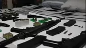 [VIDEO] Desarticulan organización criminal con armas de guerra - Noticias de organizacion-criminal