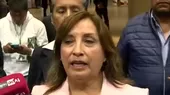 [VIDEO] Dina Boluarte: Las autoridades, me incluyo, no podemos tener ninguna expresión que violenten a las mujeres   - Noticias de autoridades
