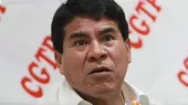 [VIDEO] Falleció Mario Huamán, exsecretario general de la CGTP y FTCCP - Noticias de fallecio