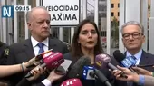 [VIDEO] Fuerza Popular tras reunión con misión de la OEA: Hemos desechado que nos cataloguen como golpistas - Noticias de reuniones