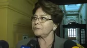 [VIDEO] Gladys Echaíz: El Congreso no puede revisar lo que el Tribunal Constitucuional ya revisó - Noticias de gladys-echaiz