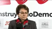 [VIDEO] Gladys Echaíz sobre Digna Calle: No representa la moral del Congreso  - Noticias de luis-alfredo-yalan