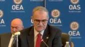 [VIDEO] Grupo de Alto Nivel de la OEA sostendrá reuniones en Lima los días lunes y martes - Noticias de reunion
