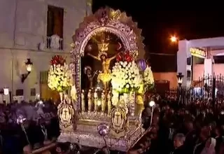 [VIDEO] Imagen del Señor de los Milagros retornó al templo de Las Nazarenas