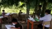 [VIDEO] Loreto: Niños estudian bajo árboles por falta de aulas - Noticias de estudio