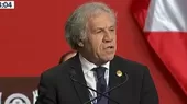 [VIDEO] Luis Almagro: La democracia debe dar soluciones a nuestra gente - Noticias de luis-quispe-candia