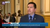 [VIDEO] Luis Aragón: Estoy de acuerdo que continúe la elección del Defensor del Pueblo - Noticias de defensoria-pueblo