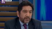 [VIDEO] Luis Naldos: Se estaría organizando un grupo de reglaje - Noticias de harvey-colchado
