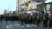 [VIDEO] Manifestantes llegan a exteriores del Congreso - Noticias de manifestantes
