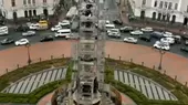 [VIDEO] Mantenimiento al monumento de Plaza Dos de Mayo - Noticias de mayo