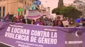 [VIDEO] Marcha contra la violencia hacia la mujer - Noticias de gran-marcha-nacional