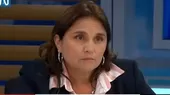 [VIDEO] Marisol Pérez-Tello: Esto es un distractor - Noticias de marisol-perez-tello