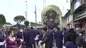 [VIDEO] Masivas procesiones del señor de los milagros en todo el país - Noticias de procesion