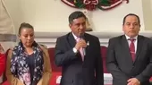 [VIDEO] Ministro Huerta sobre Digna Calle: No tengo el gusto y honor de conocer a la congresista  - Noticias de willy-huerta-oiivas