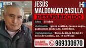 [VIDEO] Piden ayuda para encontrar a anciano desaparecido en SJL - Noticias de puerto-maldonado