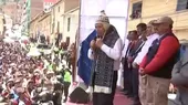 [VIDEO] Presidente Castillo: Un maestro de escuela rural, un campesino, no ha venido a robarle este pueblo  - Noticias de pasco