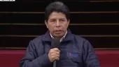[VIDEO] Presidente Castillo: A mi no me puso ningún empresario mafioso - Noticias de empresarios