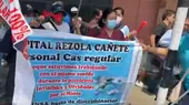 [VIDEO] Protesta en exteriores del Congreso  - Noticias de personal-medico