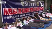 [VIDEO] Sutep acata su séptimo día de huelga de hambre en protesta contra el Gobierno - Noticias de sutep
