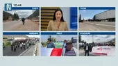 [VIDEO] Tercer día de paro de transportistas  - Noticias de paro