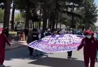 [VIDEO] Trabajadores de Salud en Arequipa y Cusco se sumaron al paro de 48 horas