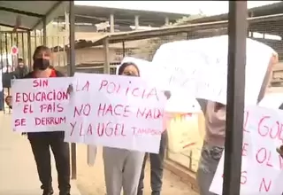 [VIDEO] VMT: Padres de familia denuncian robo en colegio 