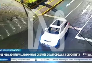 Videos de lo que hizo Adrián Villar tras atropellar a deportista