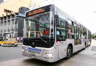 Viernes Santo: conoce los horarios del Metropolitano, corredor TGA y Javier Prado