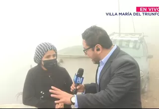 Villa María del Triunfo: Familias afectadas por intenso frío