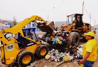 Al menos 150 toneladas de basura fueron recogidas en Villa María del Triunfo