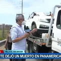 Villa El Salvador: Accidente dejó un muerto en Panamericana Sur