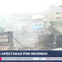 Villa El Salvador: Cinco familias afectadas tras incendio