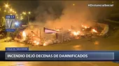 Villa El Salvador: Incendio consumió viviendas y familias lo pierden todo - Noticias de aston-villa