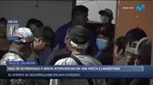 Más de 30 personas fueron intervenidas en una fiesta clandestina en Villa El Salvador - Noticias de fabrica-clandestina