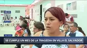 Villa El Salvador: A un mes de tragedia damnificados exigen que se sancione a responsables - Noticias de sancion