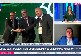 Villalobos: Morgan Quero puede postular, pero no integrar plancha
