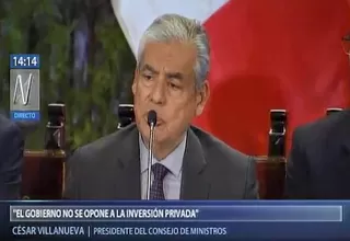 Villanueva: Con derogatoria de decretos de lotes petroleros no nos oponemos a inversión 