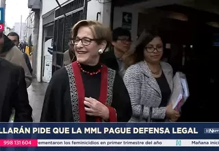 Villarán pide a la Municipalidad de Lima pagar su defensa legal
