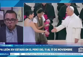 Visita del papa León XIV: Arzobispado anuncia que el programa oficial se conocería en septiembre u octubre
