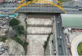 EN VIVO | Alerta por aumento del caudal del río Rímac