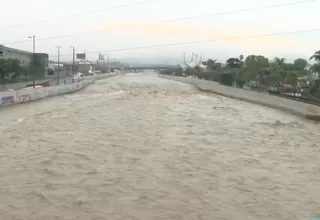 EN VIVO | Alerta por crecida del caudal del río Rímac